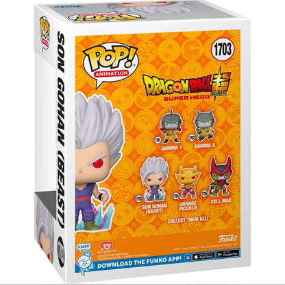 Funko POP! Dragon Ball Super: Super Hero Son Gohan (Beast) #1703