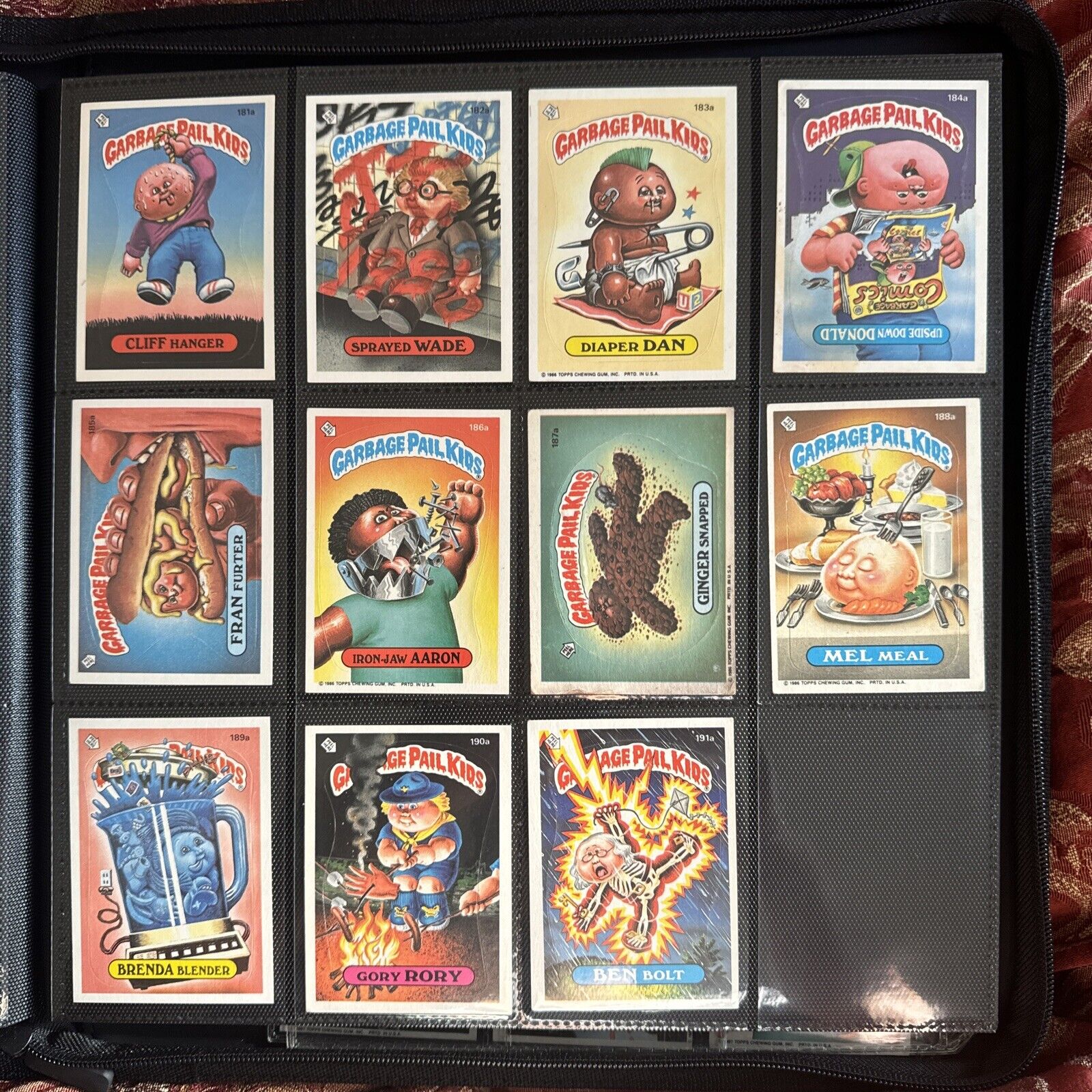 Lot of 424 (1985-1987) Vintage Garbage Pail Kids Sticker Cards - No Duplicates!