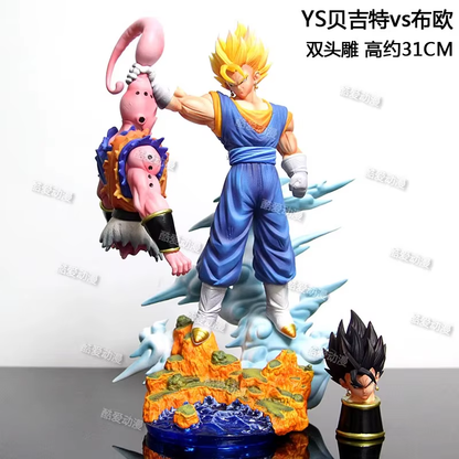 Anime Dragon Ball Son Goku Figure Super Saiyan Goku Vs Majin Buu Action Figures 
