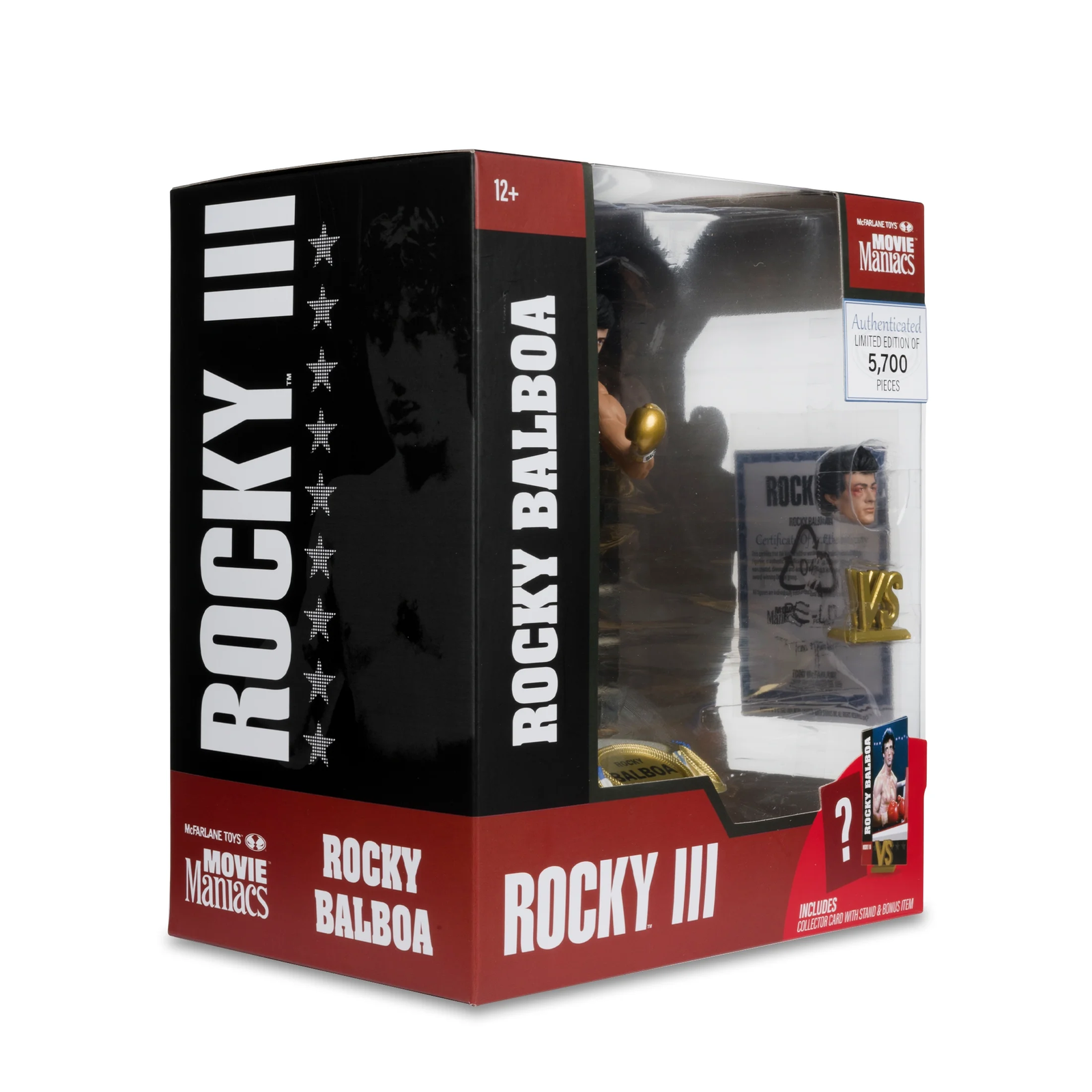 Rocky Balboa (Movie Maniacs: Rocky III) 6" Posed Figure -