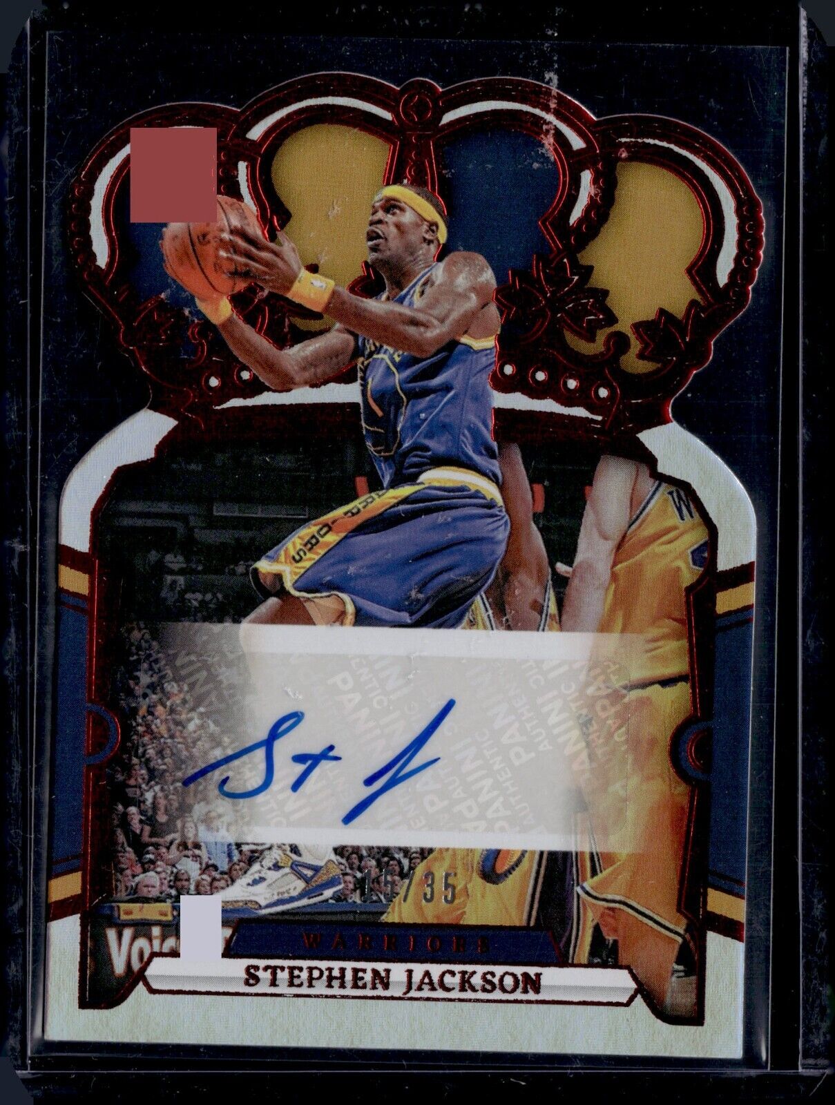 2023-24 Panini Crown Royale - Crown Autographs #CA-JAC Stephen Jackson /35 (AU)