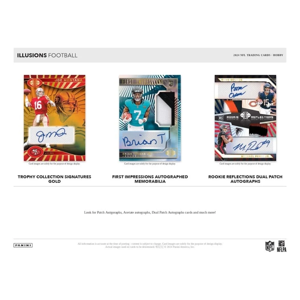 2024  Illusions Football Hobby Box