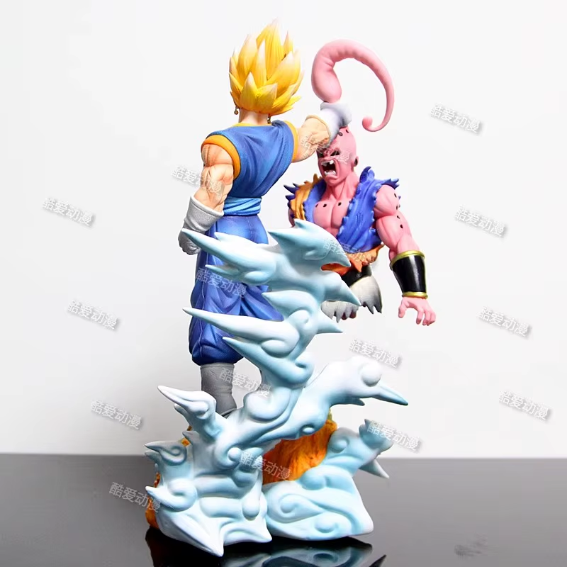 Anime Dragon Ball Son Goku Figure Super Saiyan Goku Vs Majin Buu Action Figures 