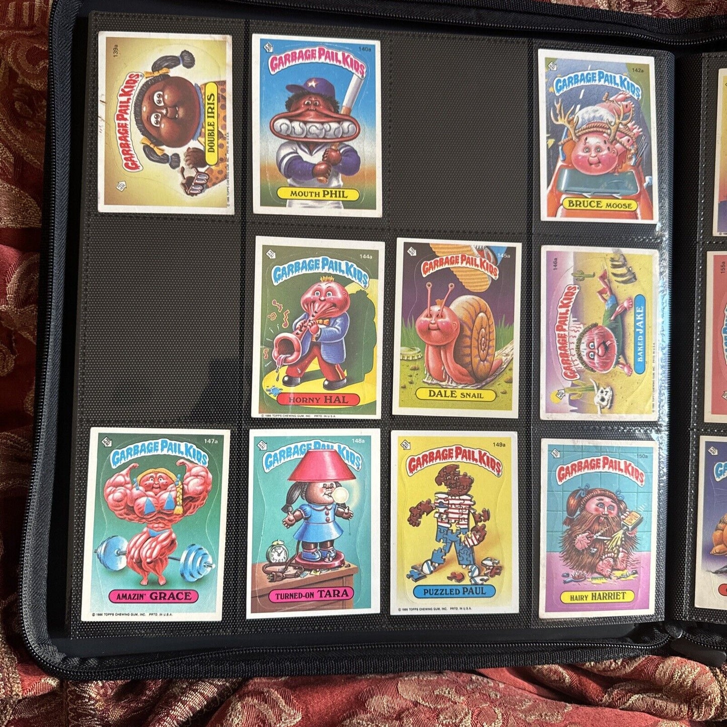 Lot of 424 (1985-1987) Vintage Garbage Pail Kids Sticker Cards - No Duplicates!