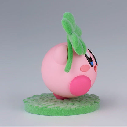 Kirby Fluffy Puffy Play in the Flower Clover Kirby 2" Figure