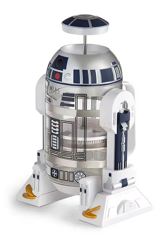 960Ml Moka Hand Coffee Maker R2-D2 Cartoon Star Wars Robot Office Home Manual Th