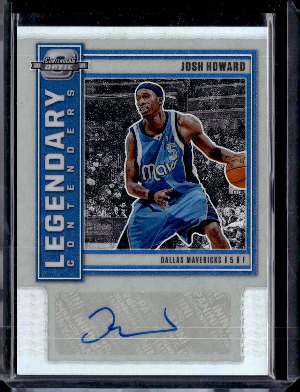 2020-21 Panini Legendary Contenders Autographs #LCA-JHW Josh Howard /149 (AU)