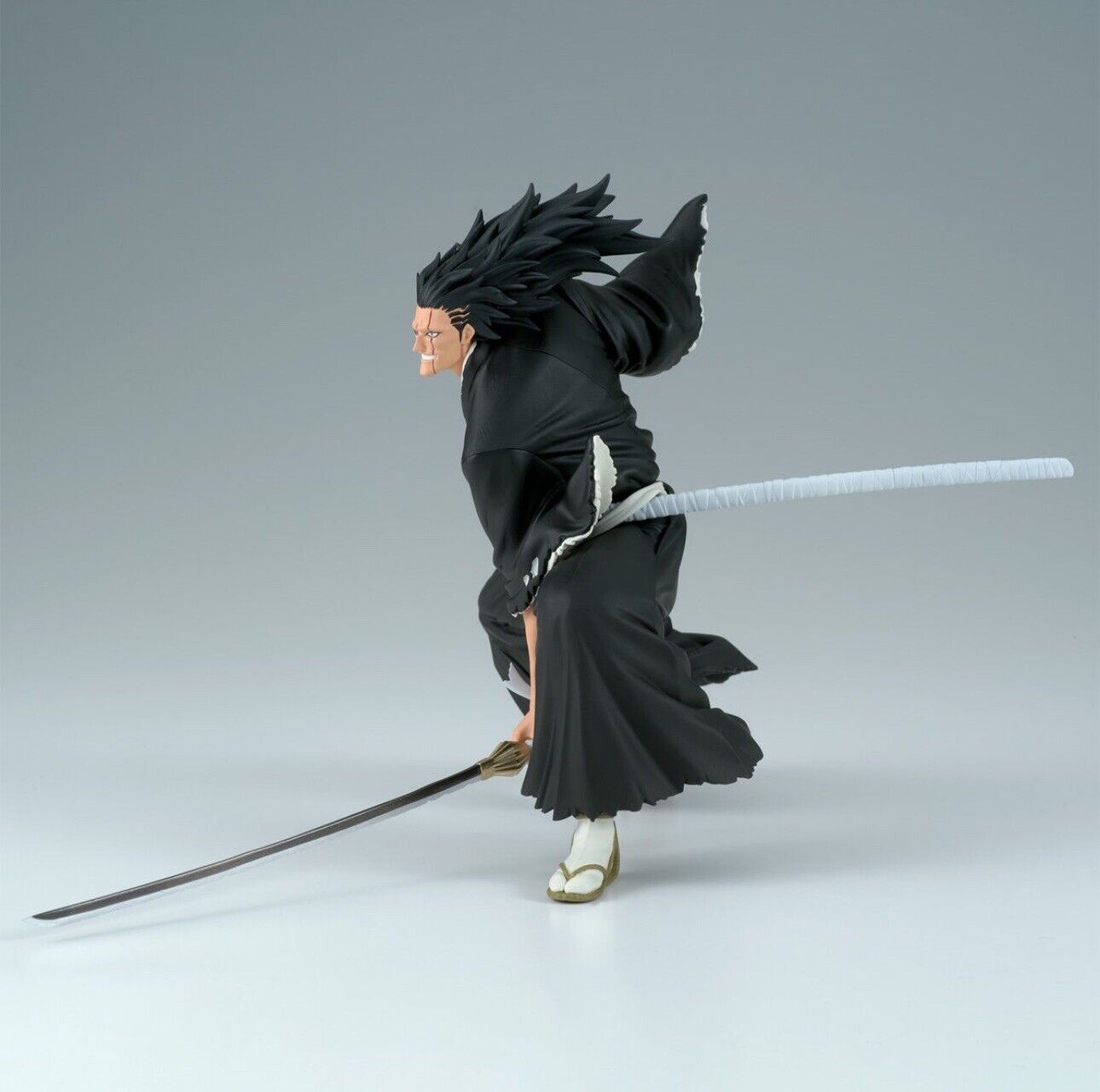 Kenpachi Zaraki Vibration Stars Figure Bleach Statue Banpresto Bandai