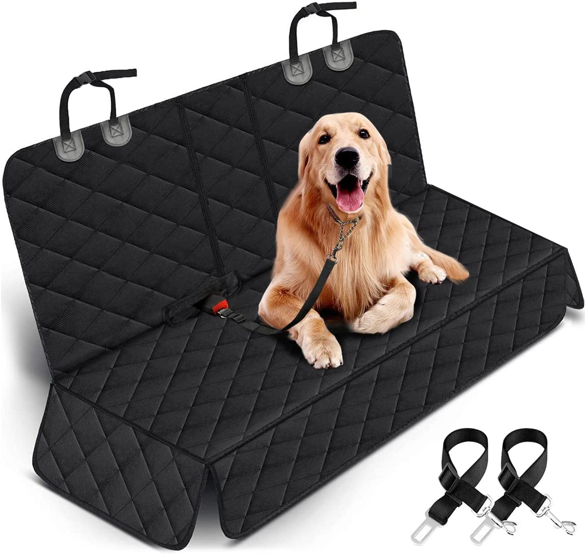 Dog Car Seat Cover, Back Seat Cover for Dogs Pet Car Seat Protector Waterproof B