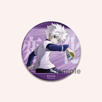 Anime Hunter X Hunter Brooches Gon Killua Kurapika Leorio Cartoon Pins Backpack 