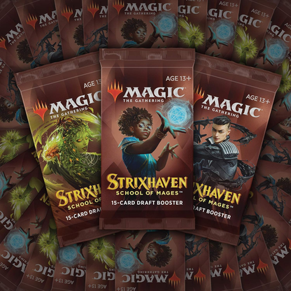 Magic: the Gathering Strixhaven Draft Booster Box | 36 Packs (540 Magic Cards), 