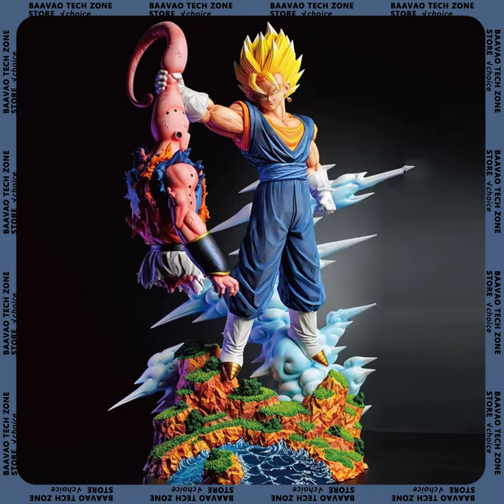 Anime Dragon Ball Son Goku Figure Super Saiyan Goku Vs Majin Buu Action Figures 