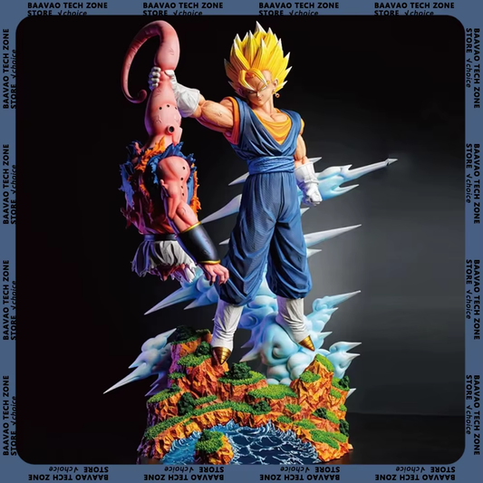 Anime Dragon Ball Son Goku Figure Super Saiyan Goku Vs Majin Buu Action Figures 