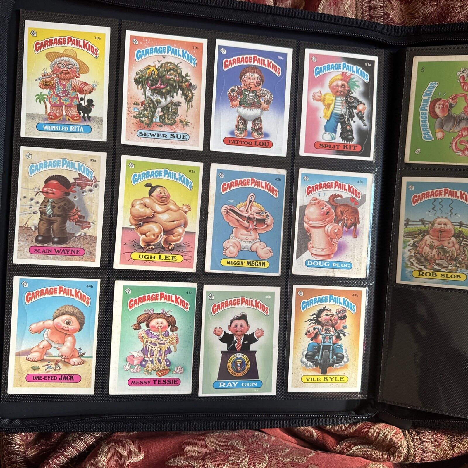 Lot of 424 (1985-1987) Vintage Garbage Pail Kids Sticker Cards - No Duplicates!