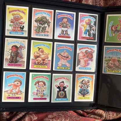 Lot of 424 (1985-1987) Vintage Garbage Pail Kids Sticker Cards - No Duplicates!