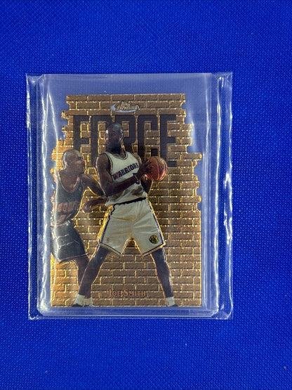 Joe Smith 1997-98 Topps Finest Gold Die-Cut Embossed #162 Warriors NM-MINT Sharp
