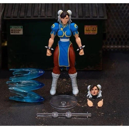 Ultra Street Fighter II: The Final Challengers Chun-Li 6 Inch Scale Action NEW