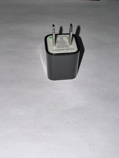 1A USB Wall Charger Plug AC Home Power Adapter for iPhone  Samsung Android BLK