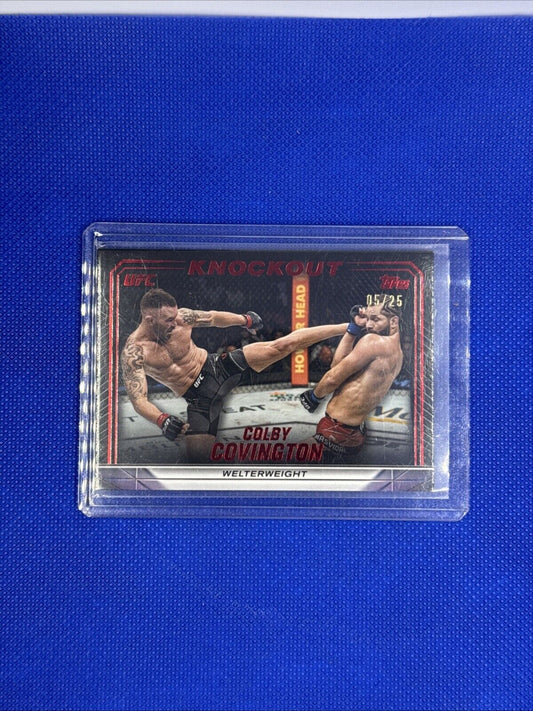 2024 Topps Knockout UFC Colby Covington Orange Parallel #88 05/25
