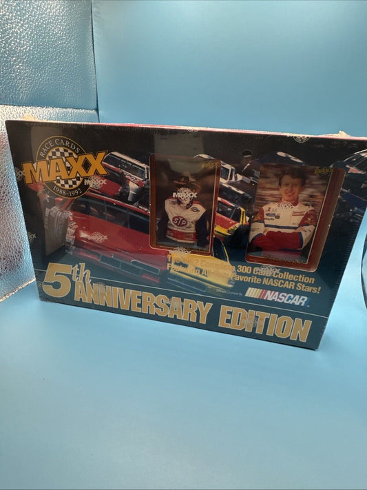 Maxx 1988-1992 5th Anniversary Complete 300 Card Set NASCAR Sealed Unopened