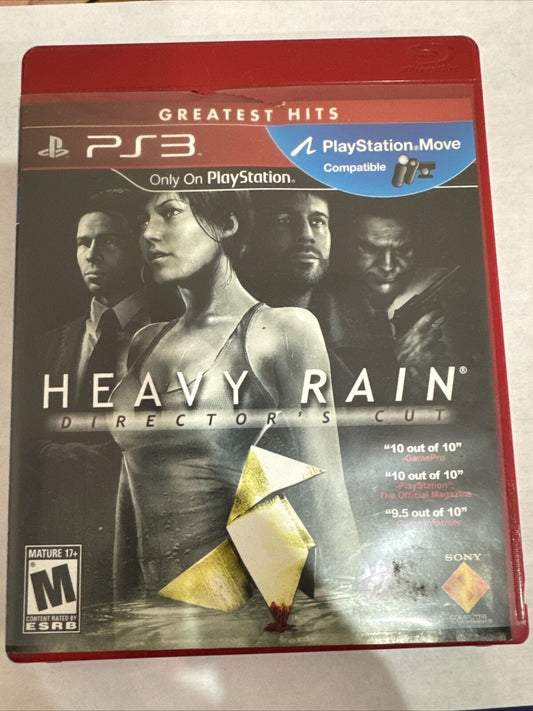 Heavy Rain - Director's Cut (Sony PlayStation 3, 2011)