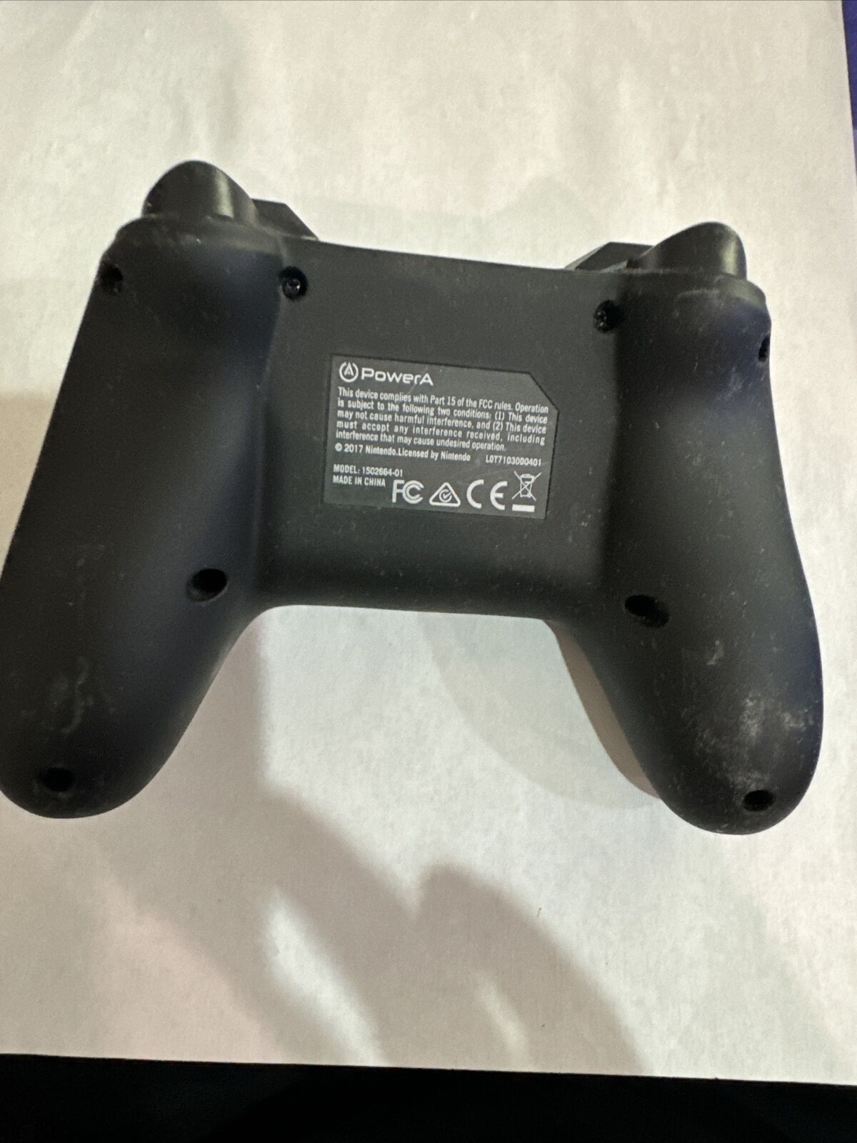 Power A Zelda Breath of the Wild Nintendo Switch Wired Controller Black Gold