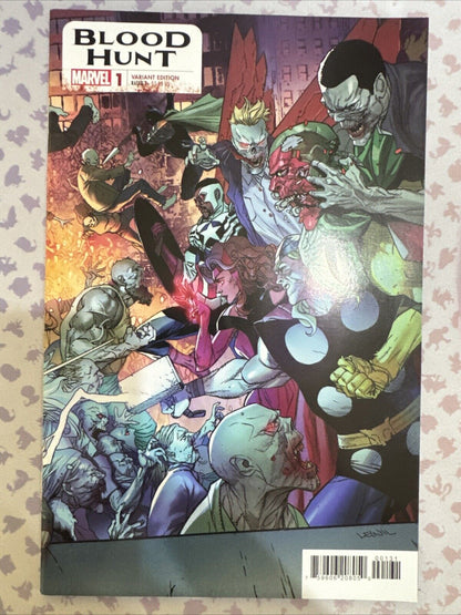 Blood Hunt # 1  Leinil Francis Yu Wraparound Variant Cover NM Marvel 2024