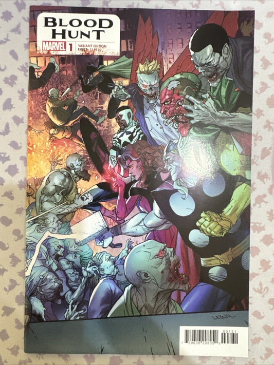 Blood Hunt # 1  Leinil Francis Yu Wraparound Variant Cover NM Marvel 2024