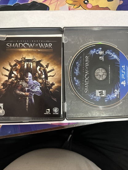 Middle-Earth: Shadow of War (Steelbook Edition, PS4)