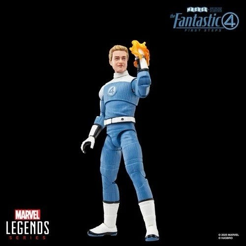 IN HAND! Marvel Legends Fantastic Four First Steps JOHNNY STORM 6" Hasbro Figure