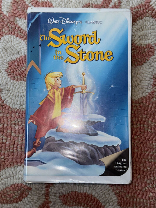 The Sword in the Stone (VHS, 1998) Black diamond
