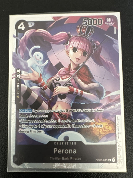 One Piece Wings Of The Captain Perona OP06-093 SR English