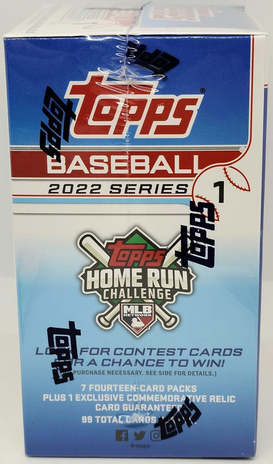 2022 TOPPS SERIES 1 BASEBALL HOBBY BOX BLOWOUT CARDS