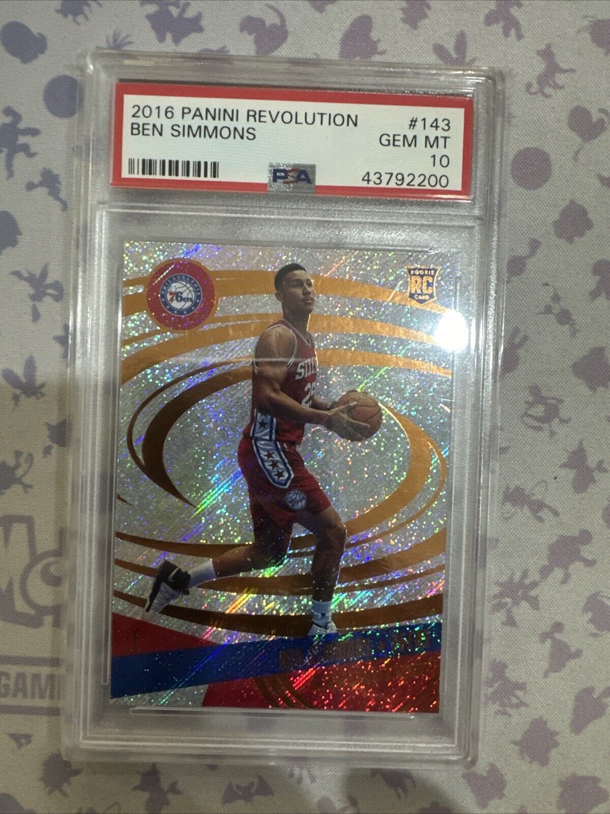 2016 Panini Revolution Ben Simmons ROOKIE #143 PSA 10 GEM MINT 