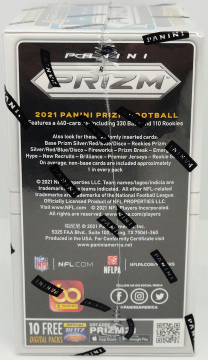2021  Prizm Football Blaster Box
