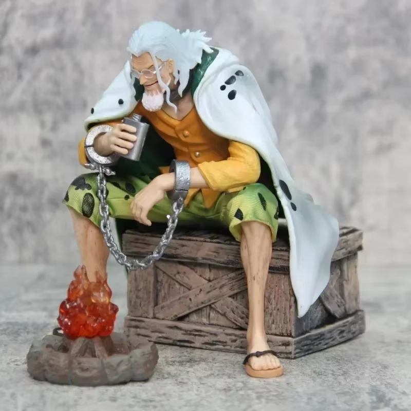 Anime Figure Figurine One Piece Action Figure Silvers Rayleigh Model