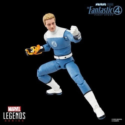 IN HAND! Marvel Legends Fantastic Four First Steps JOHNNY STORM 6" Hasbro Figure