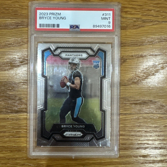 2023 Panini Prizm Silver Bryce Young Rookie #311 PSA 9