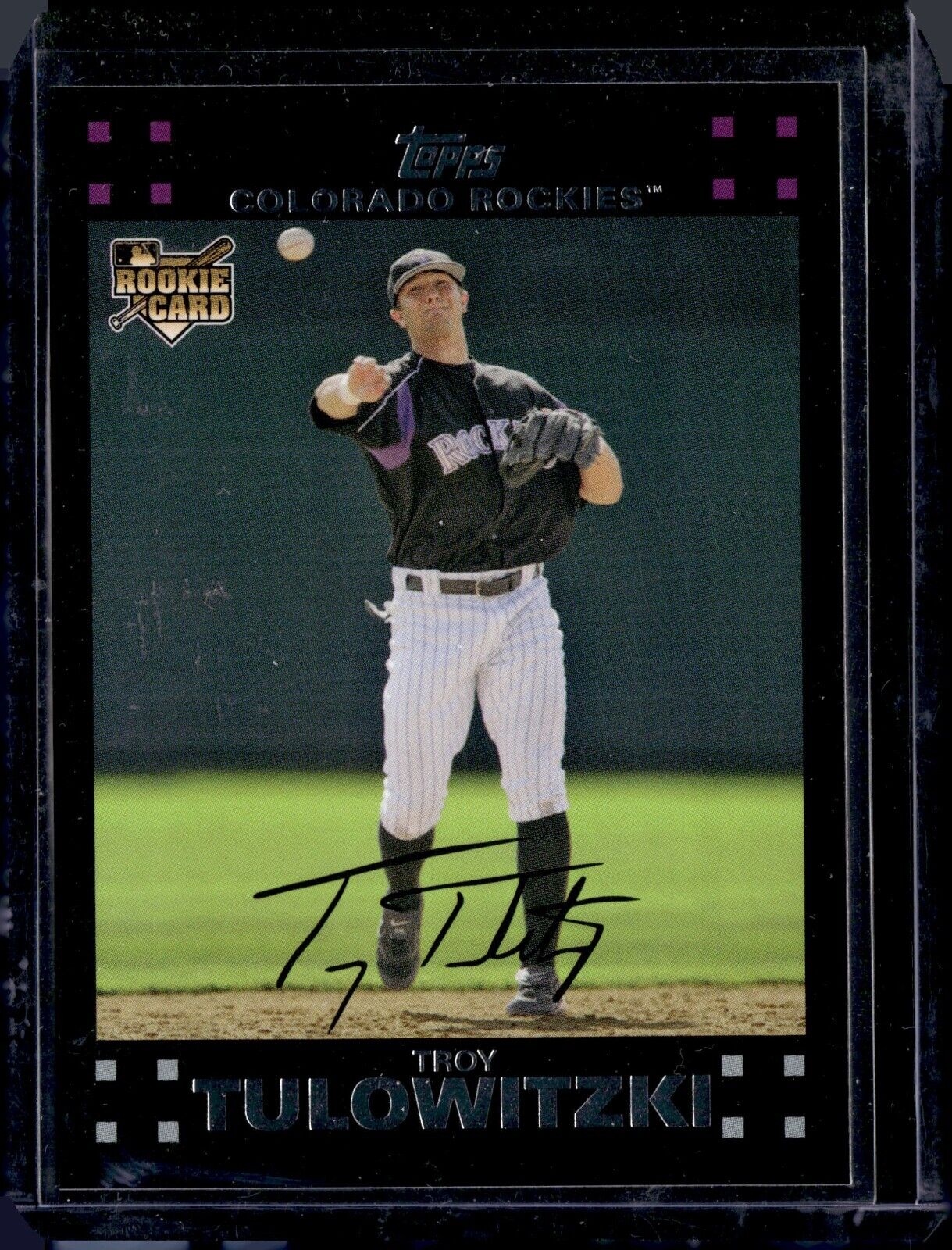 2007 Topps - #135 Troy Tulowitzki (RC, AU)