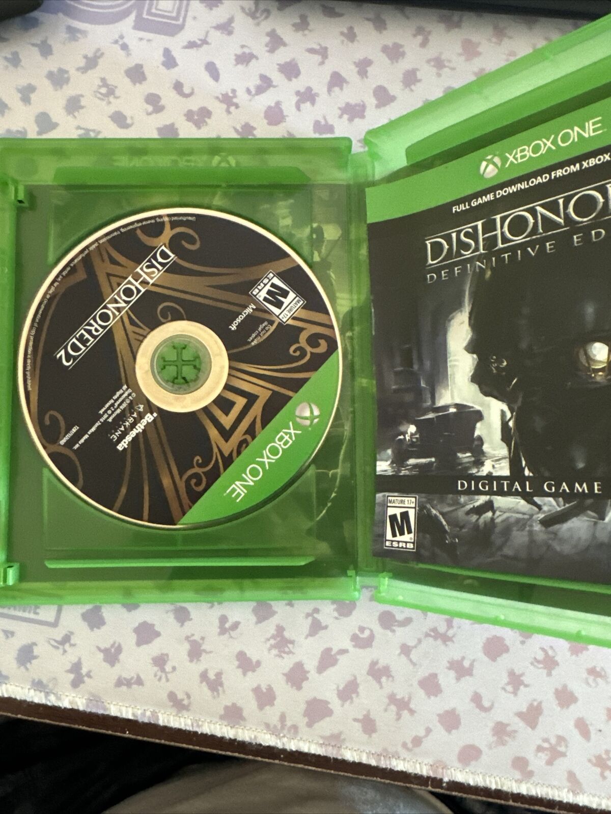 Dishonored 2: Limited Edition (Microsoft Xbox One, 2016) Complete In Box