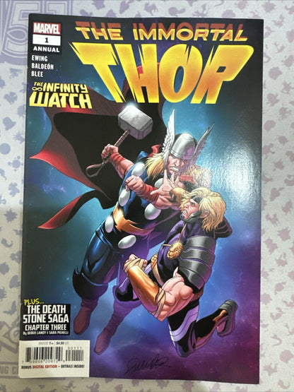 Immortal Thor Annual #1 Cvr A Larroca Marvel Comics 2024 1st Print NM