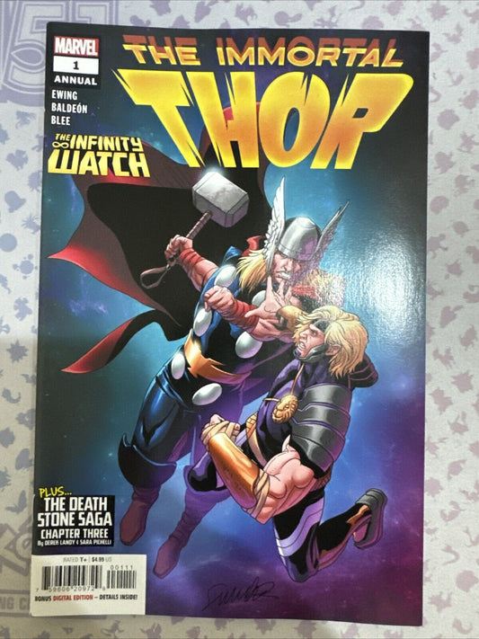 Immortal Thor Annual #1 Cvr A Larroca Marvel Comics 2024 1st Print NM