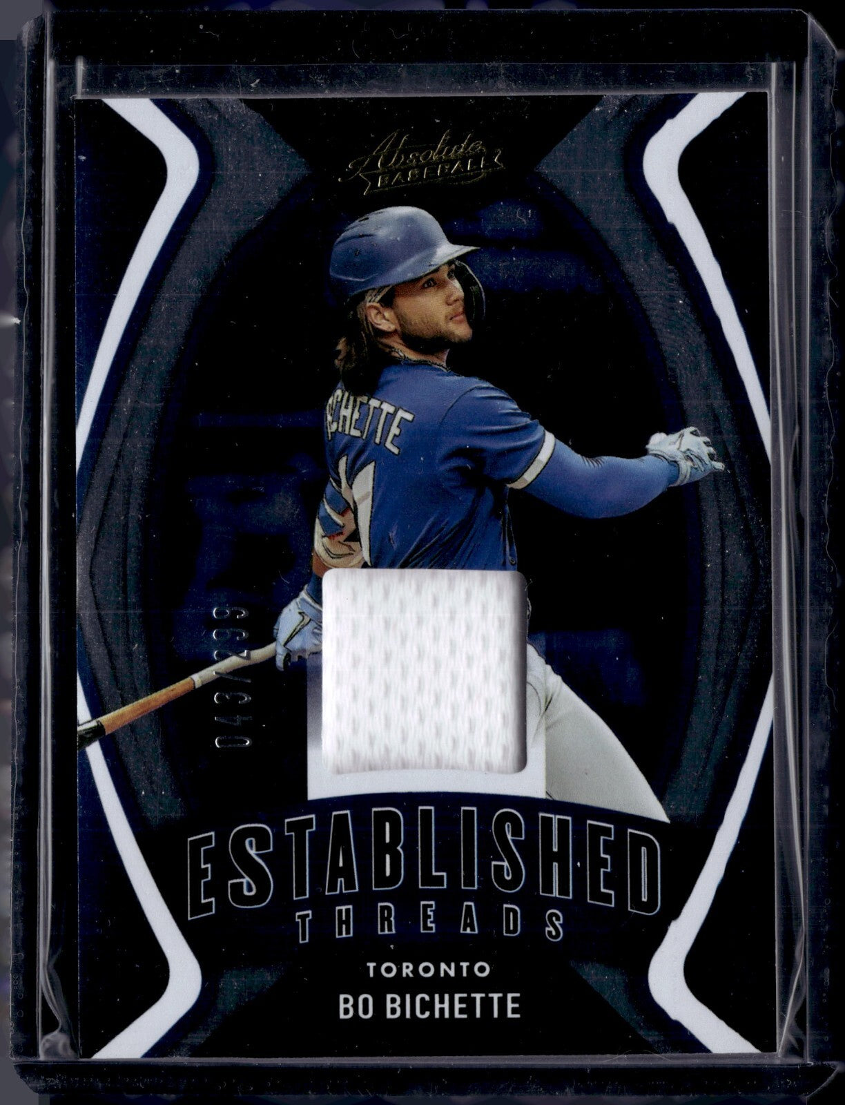 2022 Panini Absolute - Established Threads #ET-BB Bo Bichette /299 (MEM)