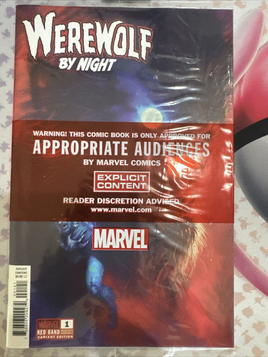 Werewolf by Night #1 Rahzzah Variant Red Band Polybagged 2024 Marvel Comics NM