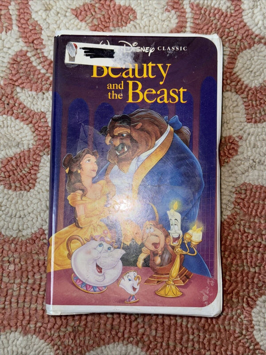 Beauty and the Beast (VHS Tape, 1992) Black Diamond