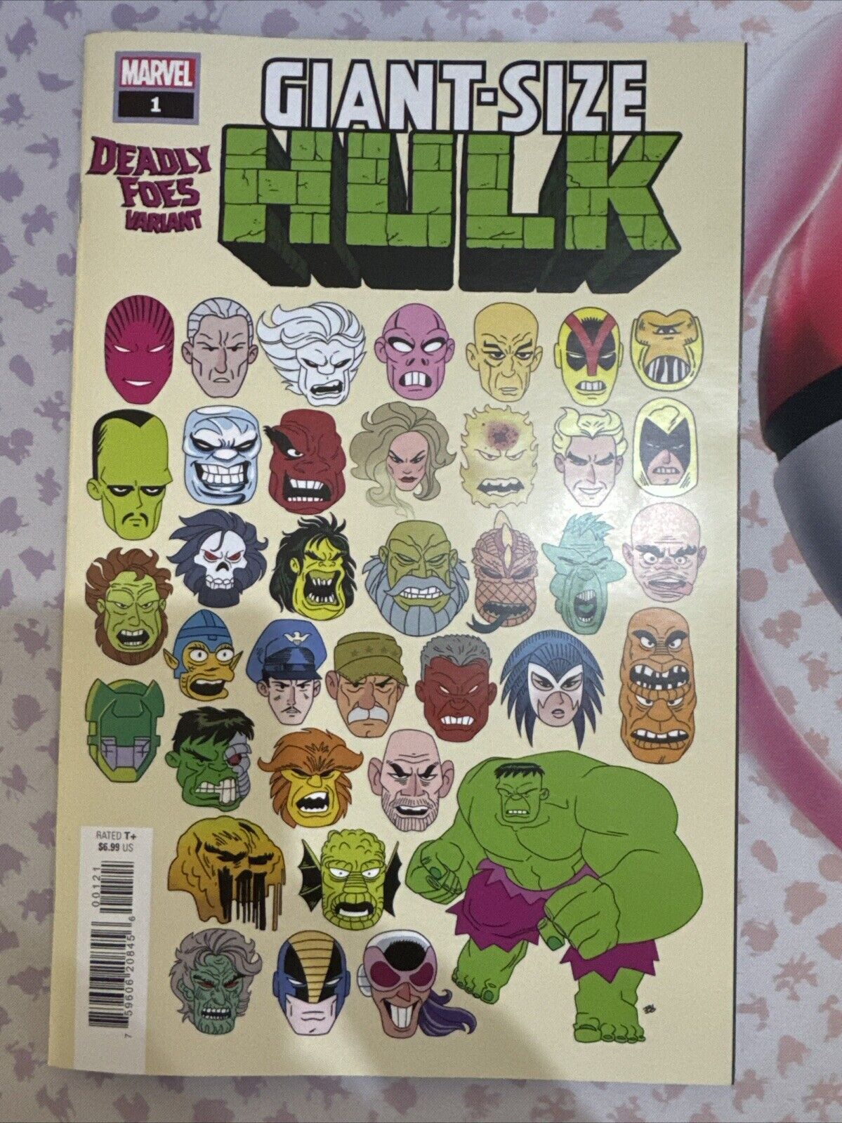 Giant Size Hulk #1 - Deadly Foes Variant Cover  - Marvel Comics - 2024