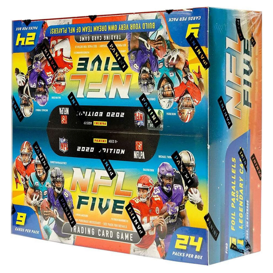 2020  NFL Five Football Trading Card Game Booster Box W/ Joe Burrow Rookie