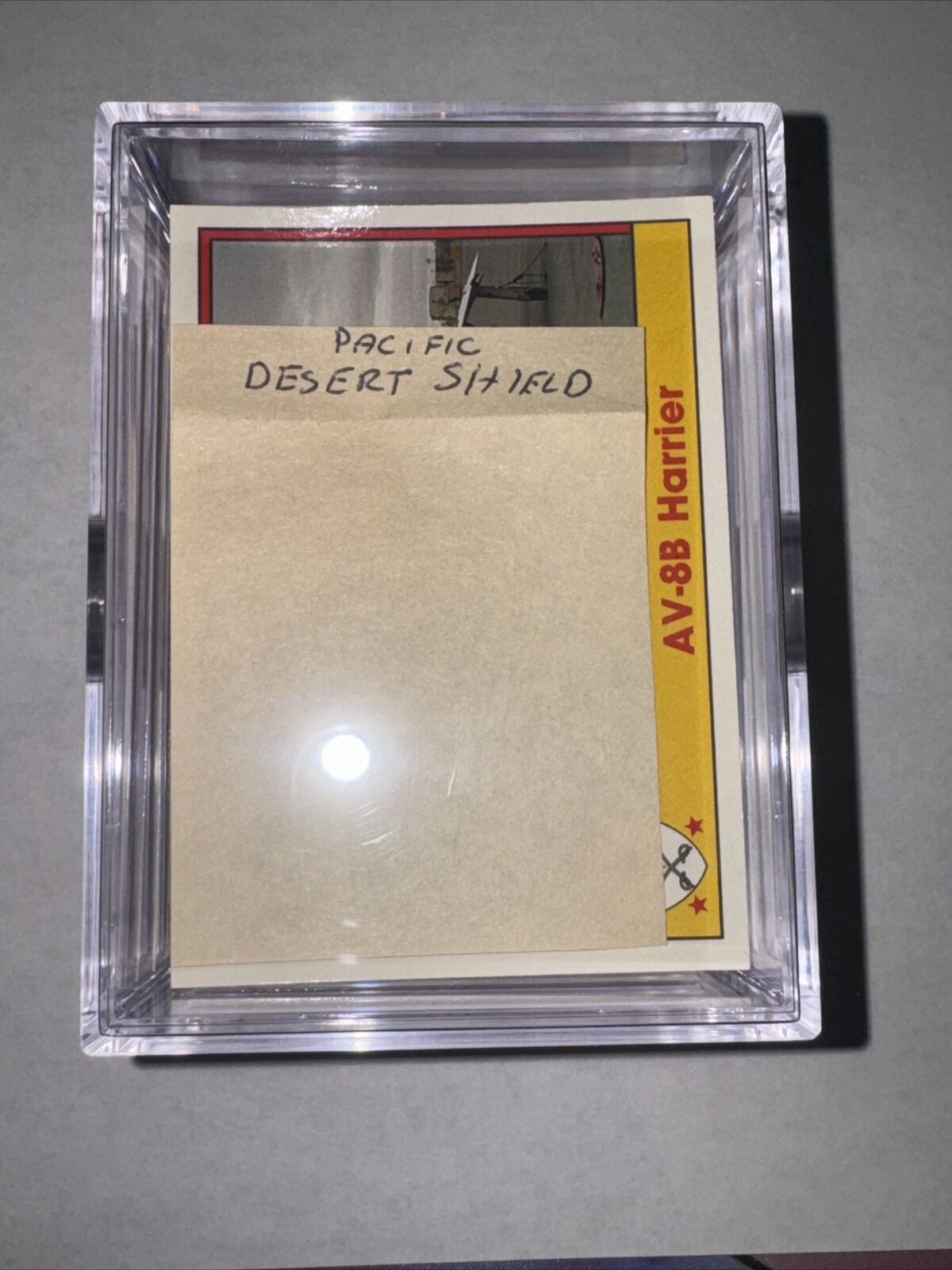 1991 Pacific Trading Co Desert Shield Near Complete Card Set High Grade #2-110