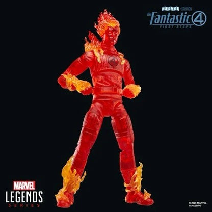IN HAND!! Marvel Legends Fantastic Four First Steps HUMAN TORCH 6" Hasbro Figure