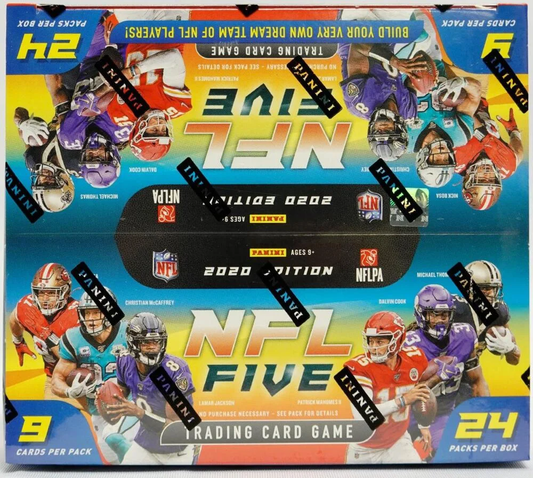 2020  NFL Five Football Trading Card Game Booster Box W/ Joe Burrow Rookie